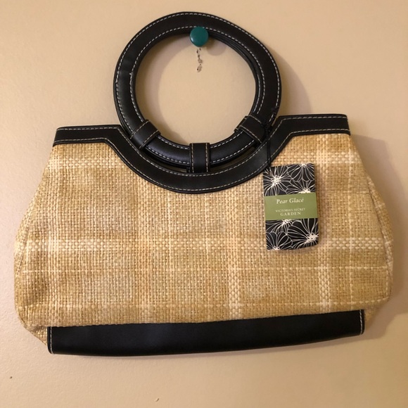 🌸5/$25🌸 Victoria’s Secret Woven Wicker Clutch - Picture 14 of 16